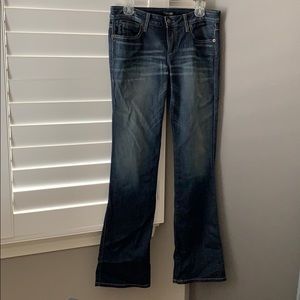 Bebe bootcut stretch jeans